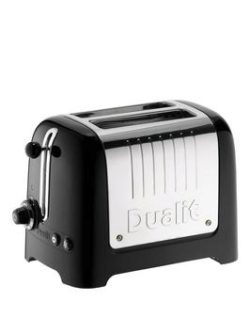 Dualit 26205 Lite 2-Slice Toaster - Black Gloss